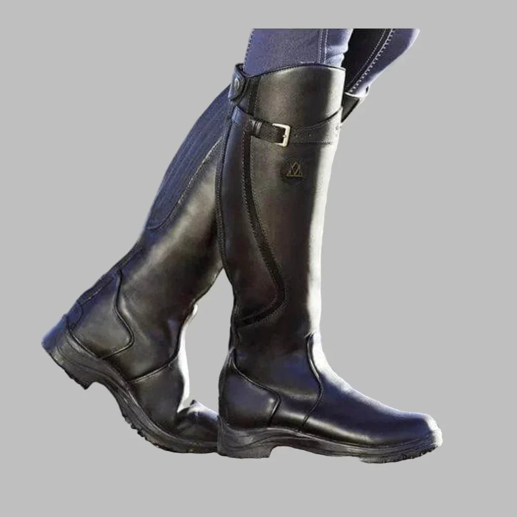 Orthopedic Leather Boots Arch Support Cushioned Timeless