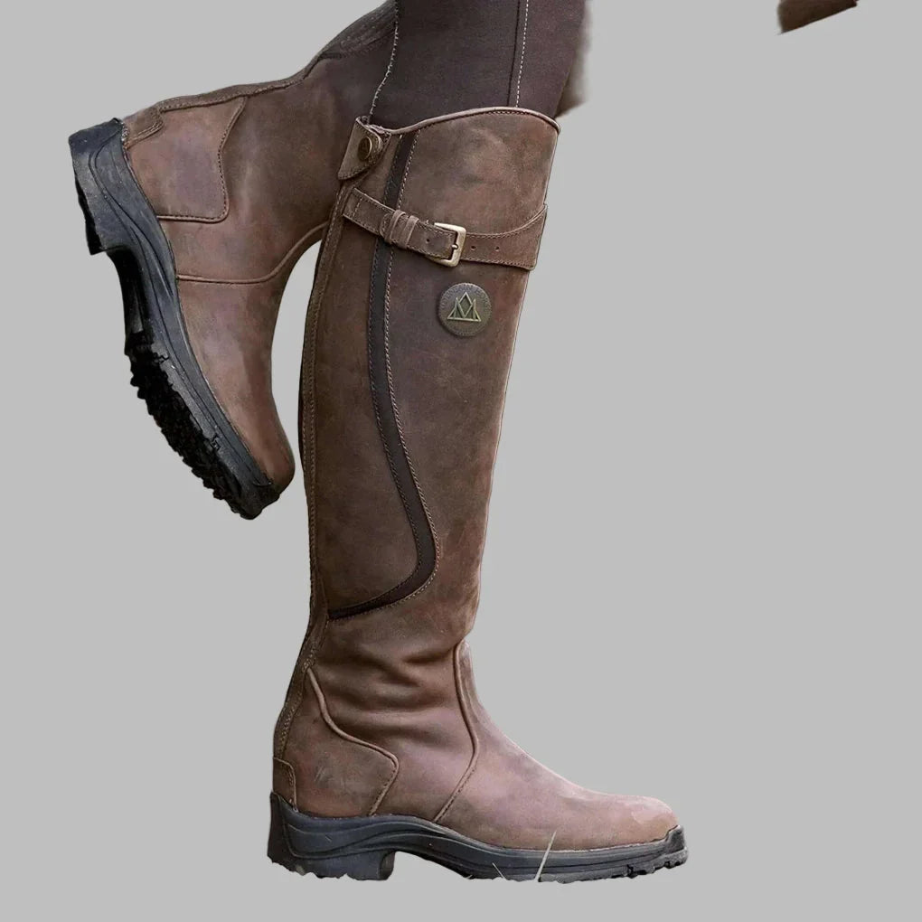 Orthopedic Leather Boots Arch Support Cushioned Timeless