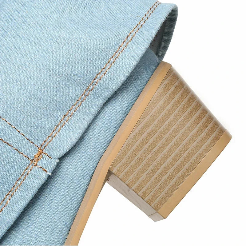 Denim Boots Modern Flair Timeless Style Statement Casual