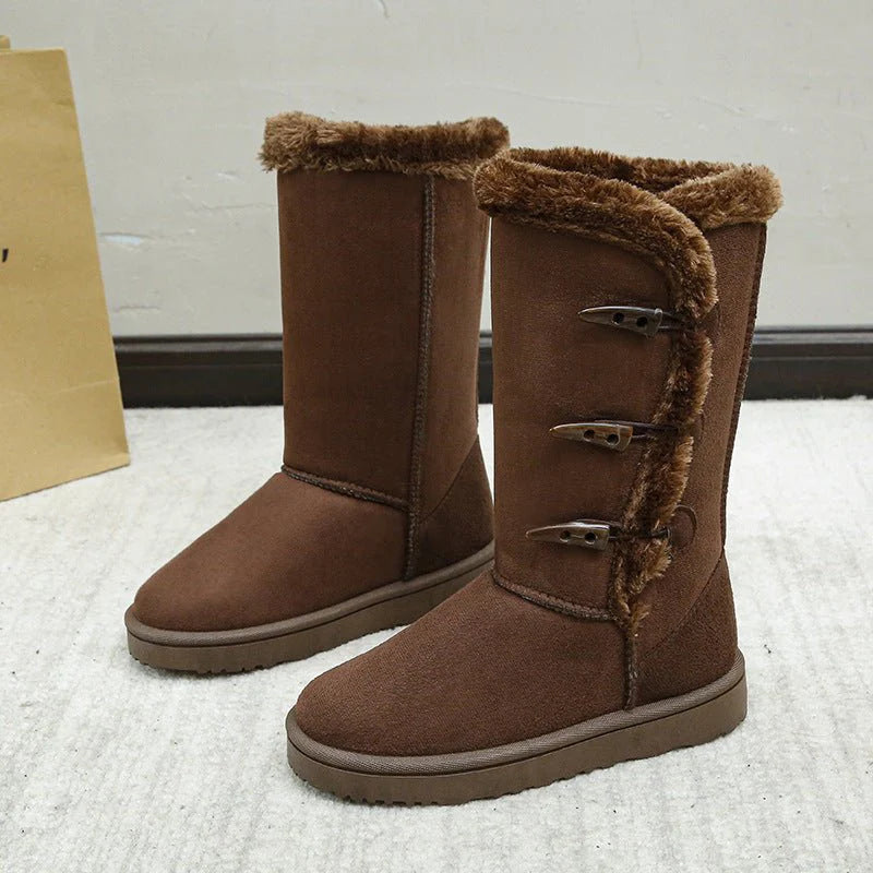 Winter Boots Soft Lined Anti Slip Sole Warm Comfortable