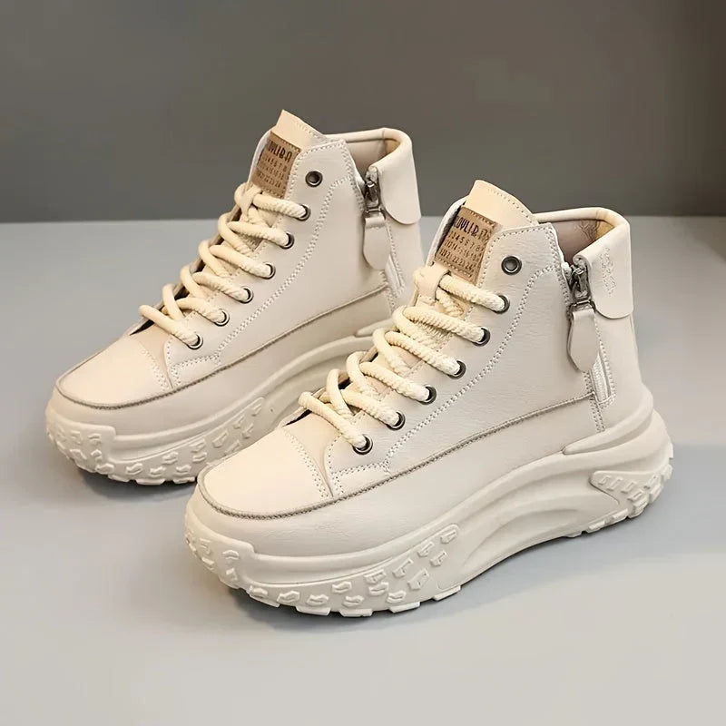 High Top Platform Sneakers Chunky Sole Statement Streetwear