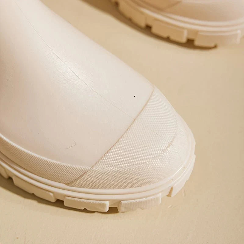 Rain Boots Anti Slip Sole Waterproof Modern Everyday